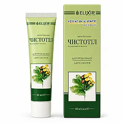 Cream balm for problematic facial skin with celandine and sulfur, 40 ml