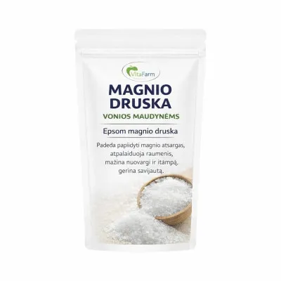 Epsom magnio vonios druska, 1 kg