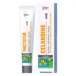 Golden pharm “čistotel” ugniažolės veido kremas nuo spuogų, psoriazė, 44 ml