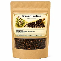 Gvazdikėliai (Syzygium aromaticum), 100 g