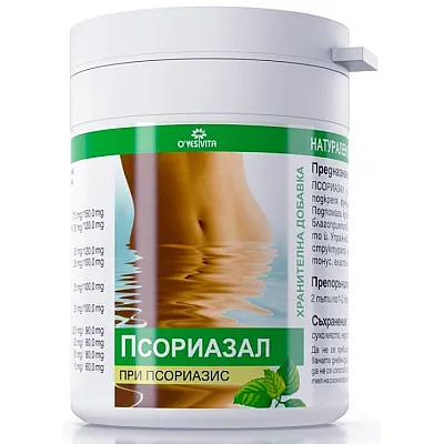Vita Herb Psoriazal psoriaze, dermatitas, žvineline, 60 tablečių