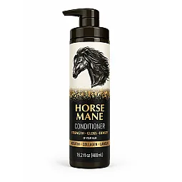 Horse Mane strengthening hair conditioner with keratin and collagen, 480 ml