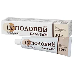 Ichtiolo balzamas 10 %, 30 g