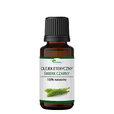 Juodosios eglės spyglių eterinis aliejus, 30 ml