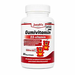 JutaVit vitaminas D3 vaikams, 60 guminukų