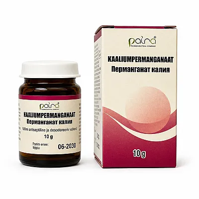 Paira Kalio permanganatas, 10 g