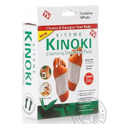 KINOKI Detox pėdų pleistras, 10 vnt