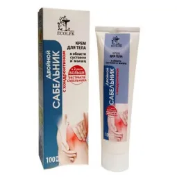 Kremas kūnui chondroitinas su sabelniko ekstraktu, 100 ml