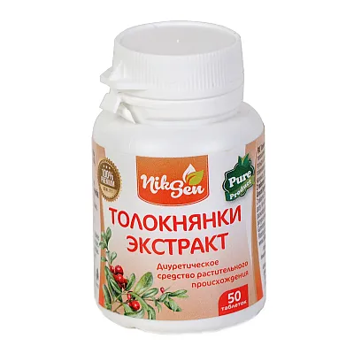 Meškauogių ekstraktas, 50 tablečių