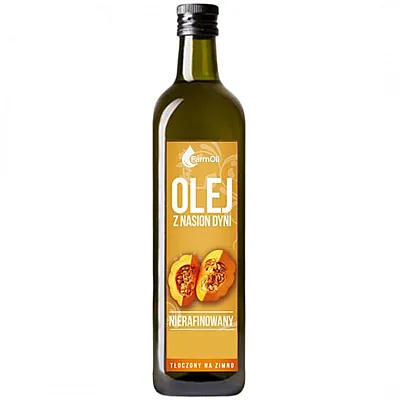 Moliūgų sėklų aliejus, natūralus, šalto spaudimo, nerafinuotas, 250 ml