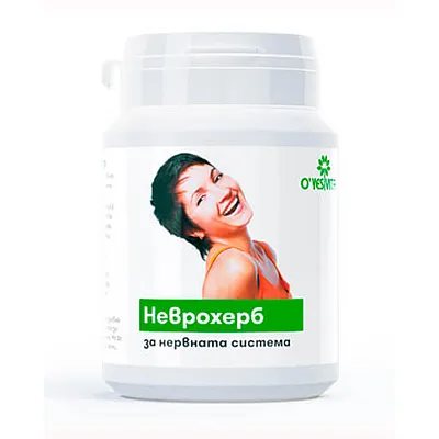 Nevroherb augalinis produktas, raminantis ir palaikantis nervų sistemą, 60 tablečių