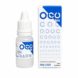 OCULEN akių lašai – pavargusioms ir sudirgusioms akims, 10 ml