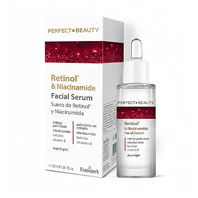 Perfect beauty serumas veidui su retinoliu ir niacinamidu, dieninis/naktinis, 30 ml