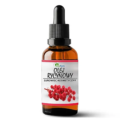 Ricinos aliejus su pipete, 100 ml