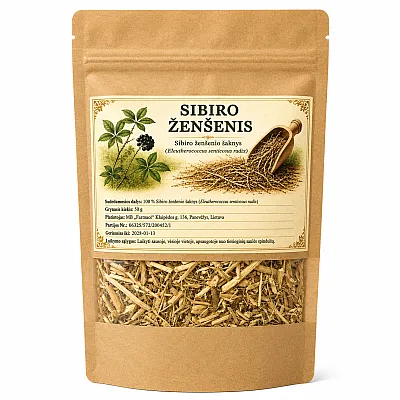 Siberian ginseng root tea, Eleuthero, 50 g