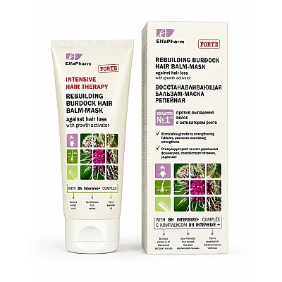 Elfa Pharm burdock mask activator against hair loss, 200 ml