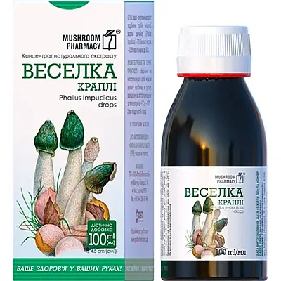 Poniabudė lašai – natūralus Phallus impudicus ekstraktas, 100 ml