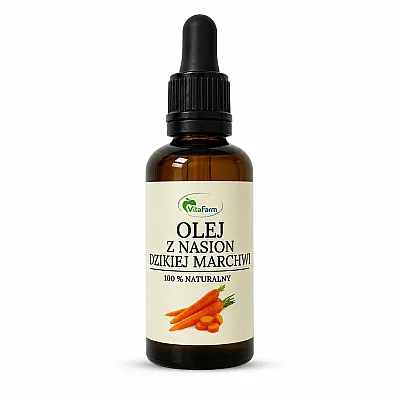 Vitafarm Kosmetinis morkų sėklų aliejus, 50 ml