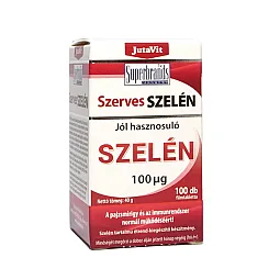JutaVit organinis selenas 100 mcg, 100 tablečių