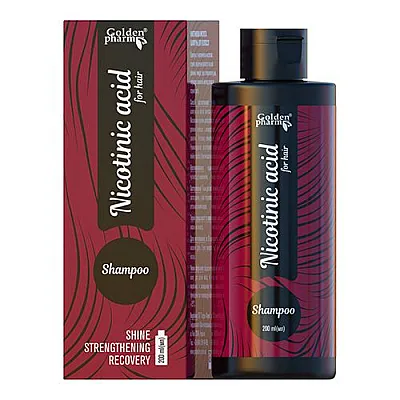 Šampūnas plaukams Nikotino rūgštis, 200 ml