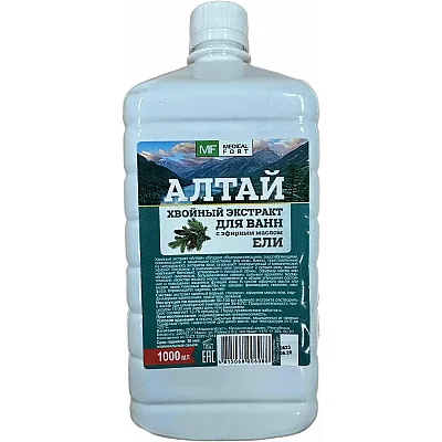 Pušų ekstraktas voniai altai, 1000 ml