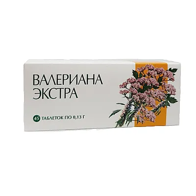 Valeriana ekstra (valerijonas su sukatžole) 45 tabl.