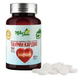 NikSen taurinas, 100 tablečių