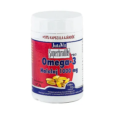 JutaVit omega 3 žuvų taukai 1000 mg