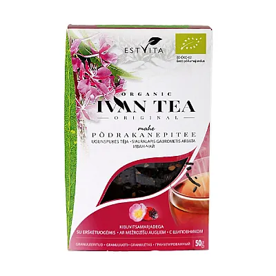 Ivan čai siauralapio gauromečio arbata su erškėtuogėmis, 50g