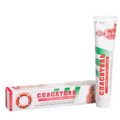 Gelbėtojas kūno kremas su sidabro koloidais ir pieno lipidais, 50 g