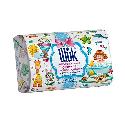 SHIK tualetinis kreminis muilas kūdikiams su ramunėlių ekstraktu, 150 g