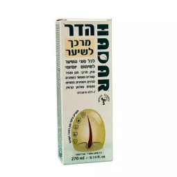 Hadar natūralus gydomasis citrusinis kondicionierius plaukams stiprinti, 270 ml