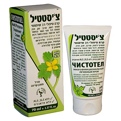 Chistotel gydomasis daugiafunkcis kremas kūnui, 70 ml
