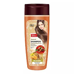 Šampūnas garstyčios su kviečių gemalų aliejumi ir medumi, plaukų augimui ir tankinimui,  270 ml