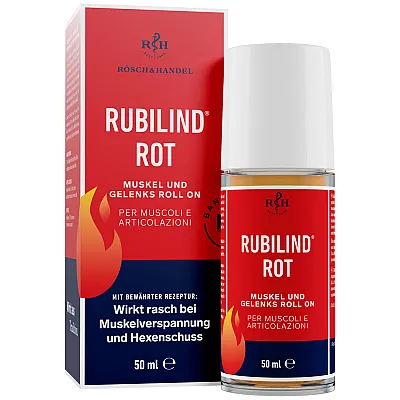 Rubilind inovatyvus šildantis termo gelis raumenų atpalaidavimui, 50 ml