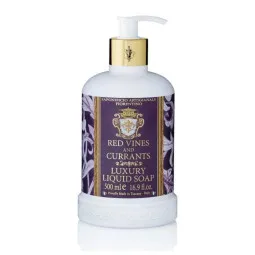 Fiorentino prabangus skystas muilas rankoms raudonųjų vynuogių  ir serbentų aromato, 500 ml