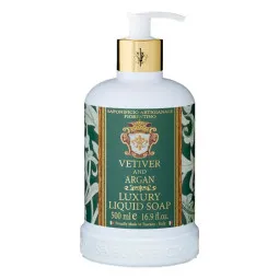 Fiorentino prabangus skystas muilas rankoms vetiverijių ir argano aromato,  500 ml
