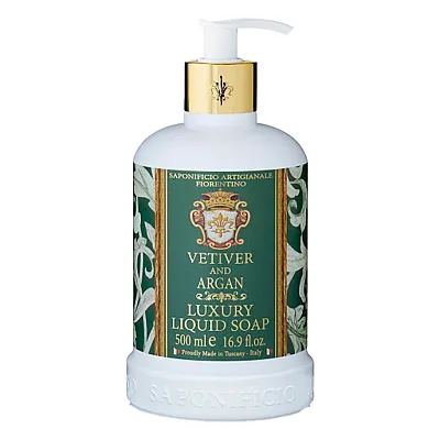 Fiorentino prabangus skystas muilas rankoms vetiverijių ir argano aromato,  500 ml
