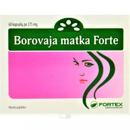 Borovaja matka forte, 60 kapsulių