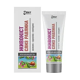 FBT kremas-balzamas kūnui kaulažolė su sraigių sekretu, 75 ml