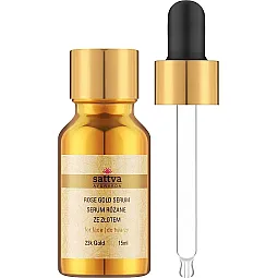 Rose gold veido odos serumas sattva, 15 ml