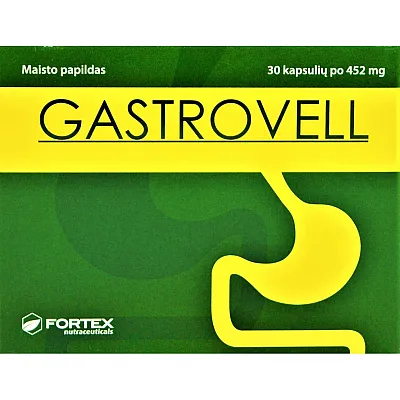 Gastrovell, 30 kapsulių