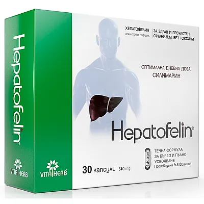 Vita herb hepatofelinas, 30 kapsulių