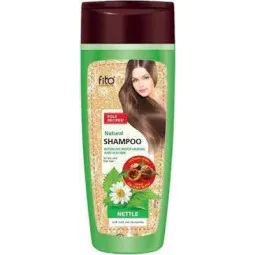 Dilgėlių šampūnas sausiems pažeistiems plaukams su mėtomis ir ramunėlėmis, 270 ml