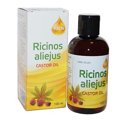 Kosmetinis ricinos aliejus, 100 ml