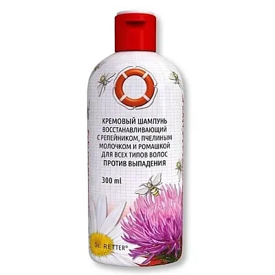 Gelbėjimo ratas® kreminis atstatantis šampūnas nuo plaukų slinkimo, 300 ml