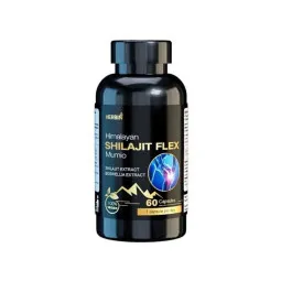 Herbin mumio maisto papildas sąnariams himalayan shilajit flex, 60 kapsulių