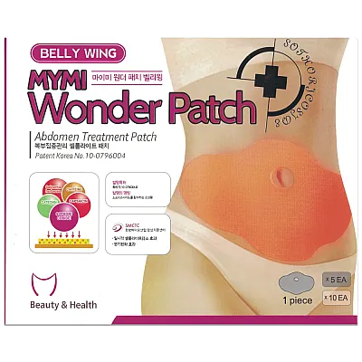 Mymi wonder pilvo pleistrai tonizuojančiam, kontūruojančiam ir stangrinančiam efektui, 5 vnt.