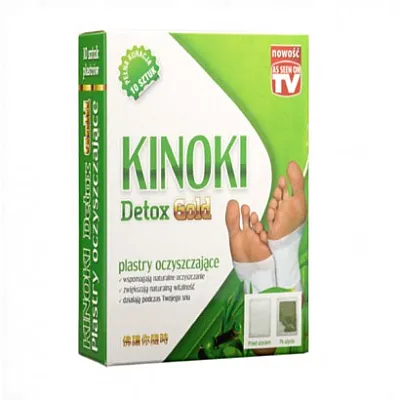 Aura kinoki detoksikuojantys pėdų valomieji pleistrai, 10 vnt