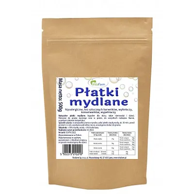 Hipoalerginis skalbimo muilas dribsnių pavidalu (drožlės), 500 g